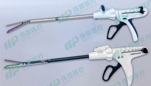 Disposable endoscopic linear cutting stapler