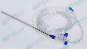 Disposable flushing suction device