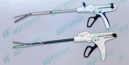 Disposable laparoscopic linear cutting stapler and components